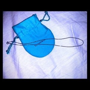 18” authentic Tiffany & Co. silver pendant chain